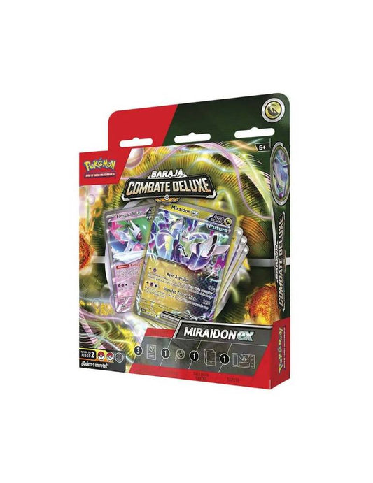 Pokémon TCG - Baraja Combate deluxe - Miraidon EX - Castellano