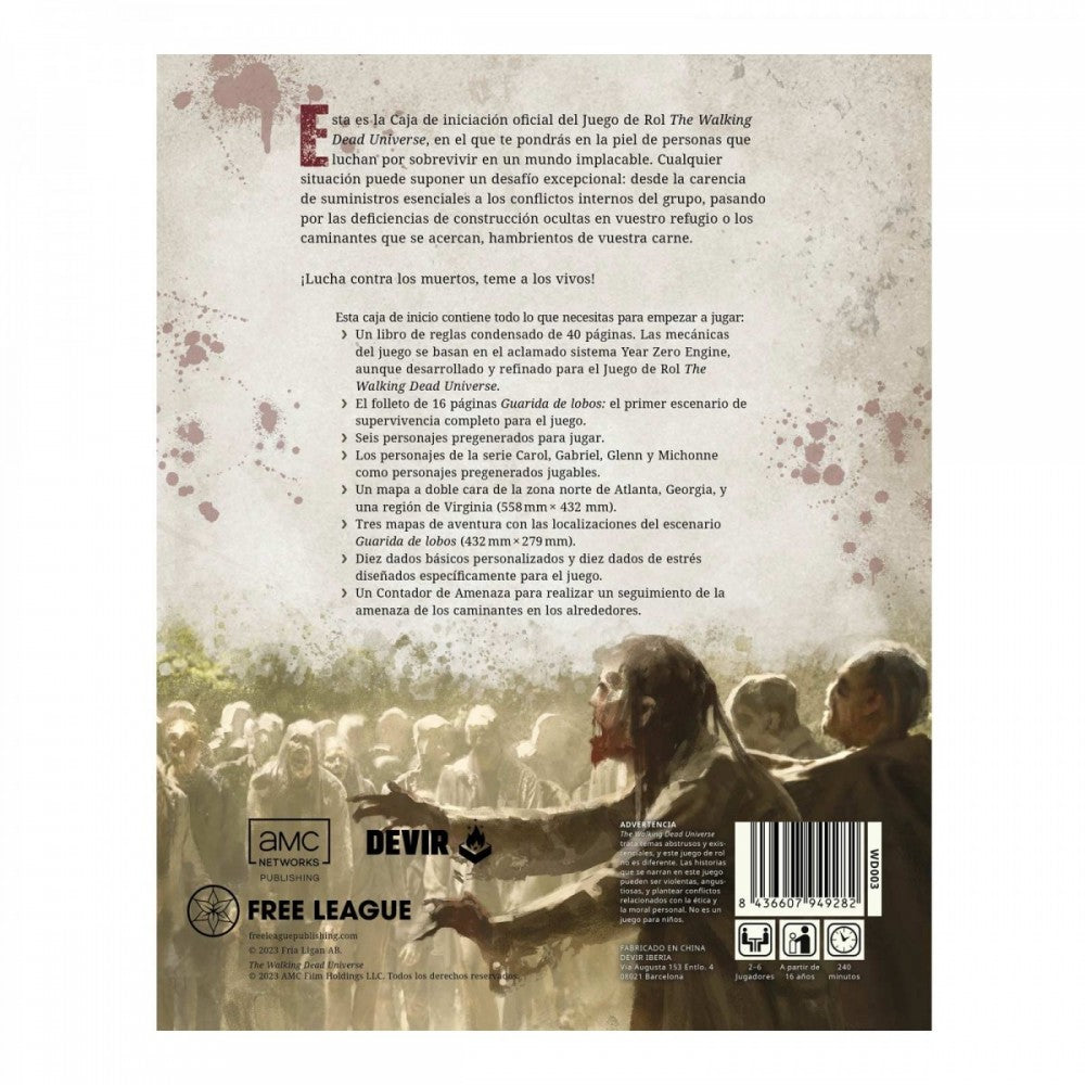 Juego de Mesa THE WALKING DEAD - CAJA DE INICIO