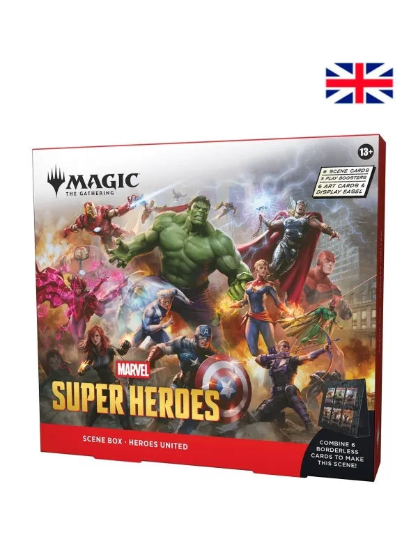 Scene Box Display Marvel Super Heroes Inglés - Magic The Gathering - Héroes