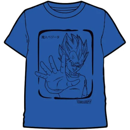 Camiseta Dragon Ball Z de Vegeta de color azul - TALLA L