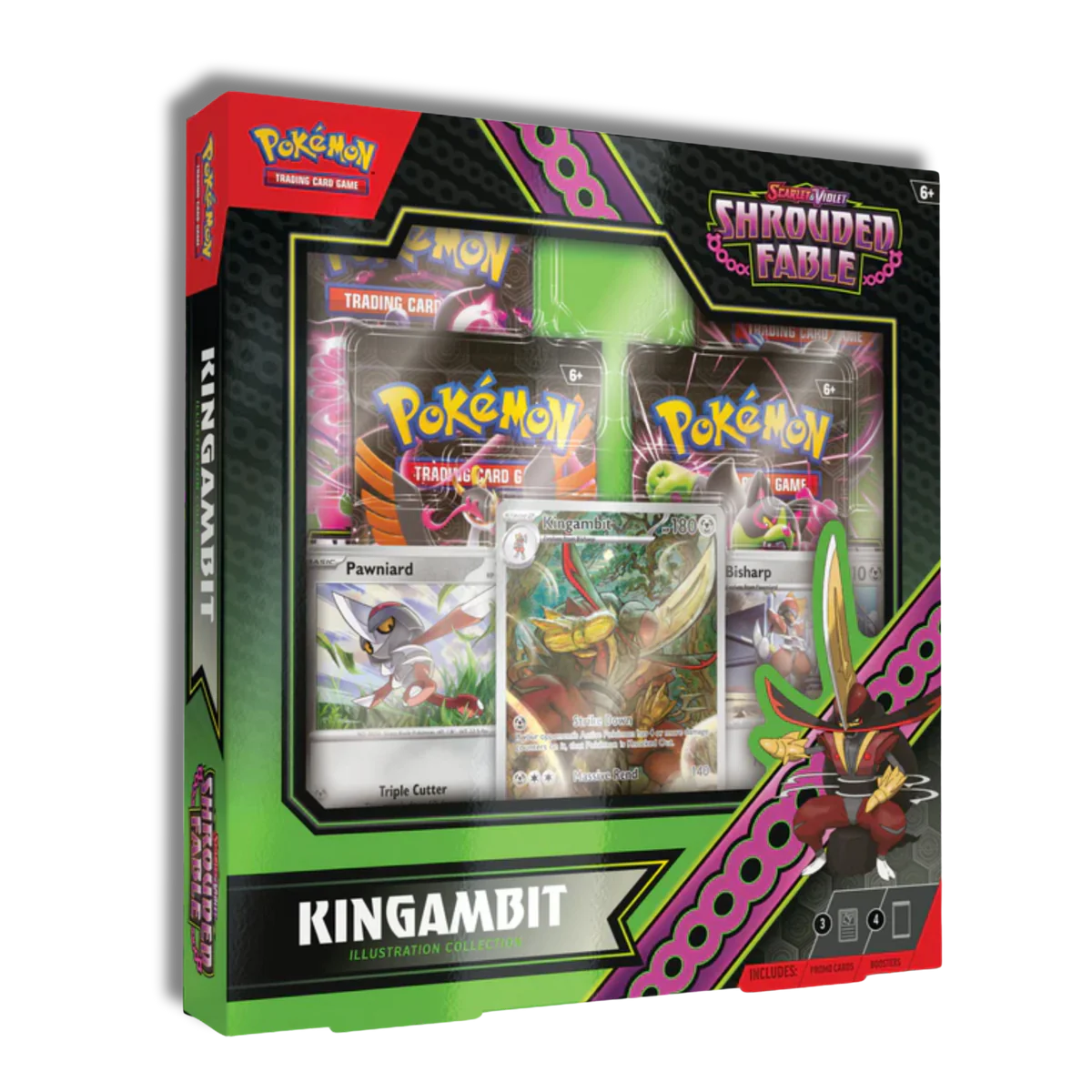 Pokémon Box - Kingambit - Inglés. Pokemon TCG