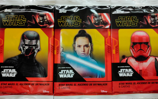 Sobre de cartas de Star Wars Rise of Skywalker TOPPS