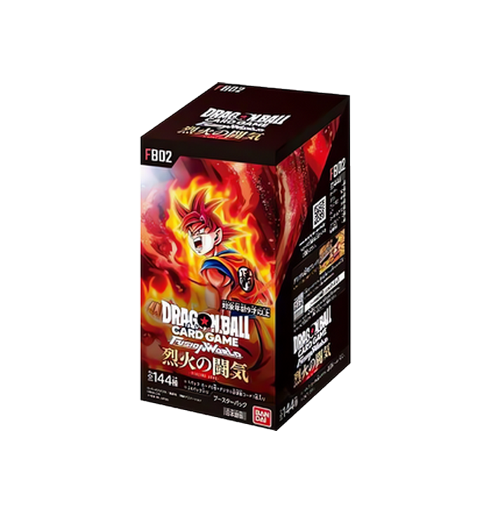 Caja de cartas TCG Dragon Ball Fusion World FB02 - JAPONÉS