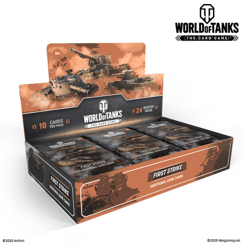 World of Tanks First Strike TCG - Caja con 24 sobres - Inglés