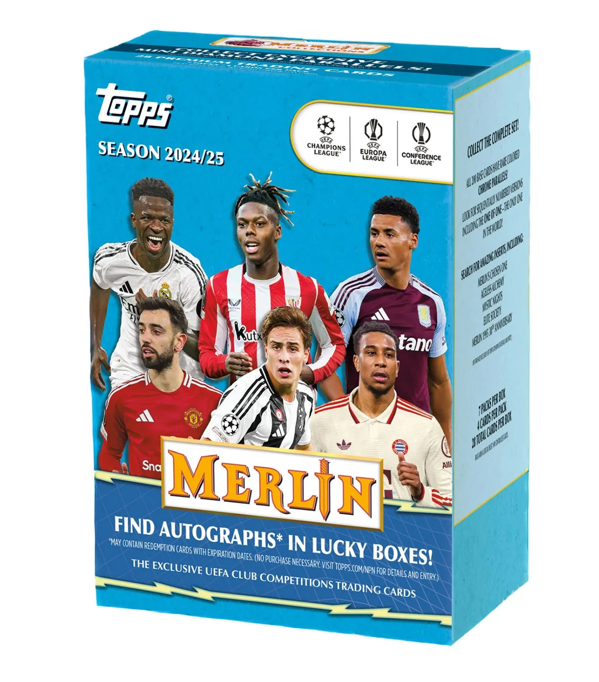 Topps 2024/25 Merlin Chrome UEFA Value Box