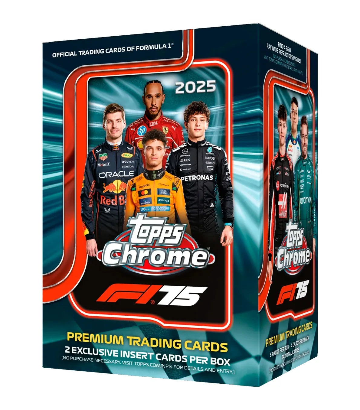 Topps Chrome 2025 Formula 1 Value Box
