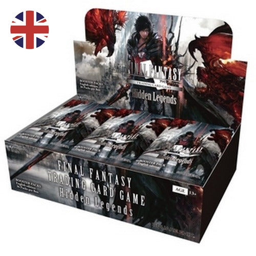 Caja Final Fantasy TCG Trading Card Game Hidden Legends - 36 sobres - Inglés