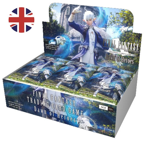 Caja Final Fantasy TCG Trading Card Game Dawn of Heroes - 36 sobres - Inglés