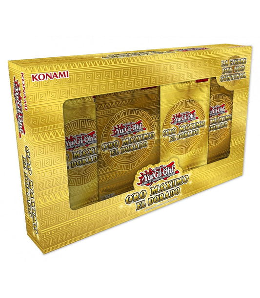 Caja de cartas TCG Yu-Gi-Oh! Oro Máximo El Dorado - Caja en castellano