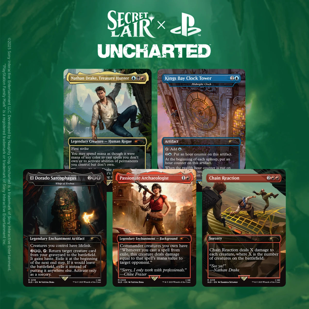 Secret Lair x Uncharted - Magic The Gathering