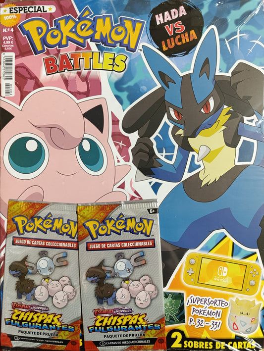 Revista Pokémon Especial Battles número 4