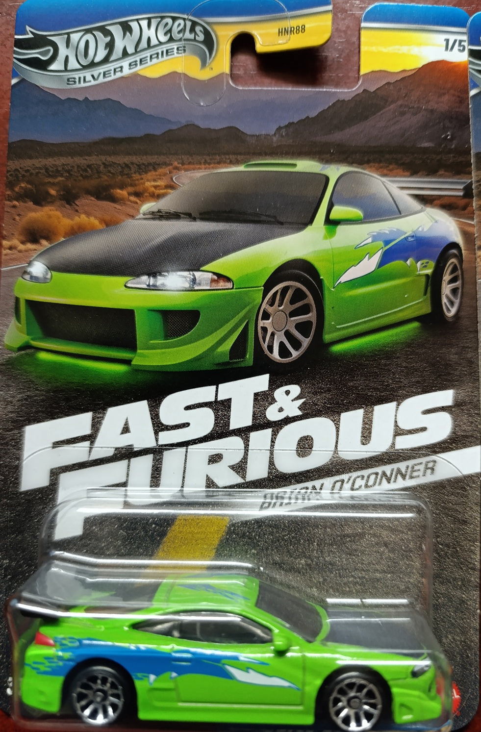 Hot Wheels Silver Series - Fast & Furious - Colección de los 5 coches