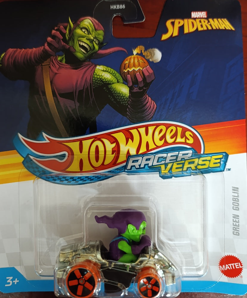 Hot Wheels Racer Verse - Spider-Man - Green Goblin