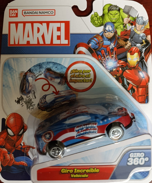 Bandai Namco - Vehículo Giro Increible - Marvel Captain America
