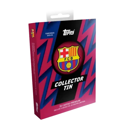FC Barcelona Collector Tin 2025-26 - TOPPS