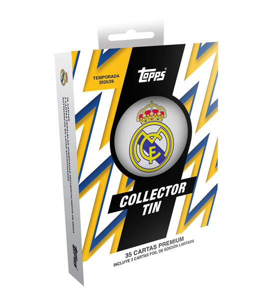 Real Madrid Collector Tin 2025-26 - TOPPS