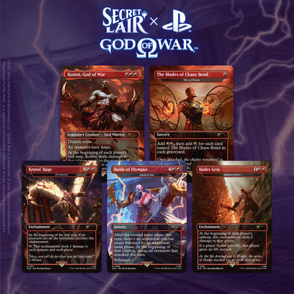 Secret Lair x God of War Greek - Magic The Gathering