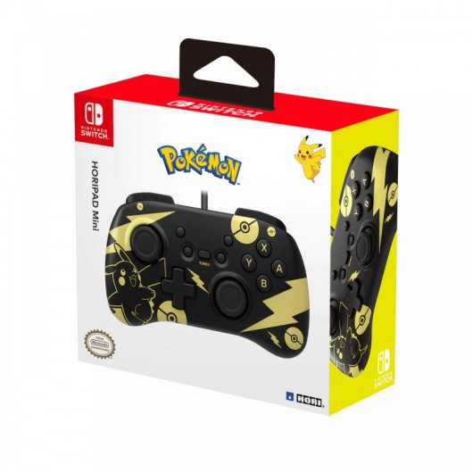 Mando Nintendo Switch Horipad Mini Edición Pokémon Pikachu
