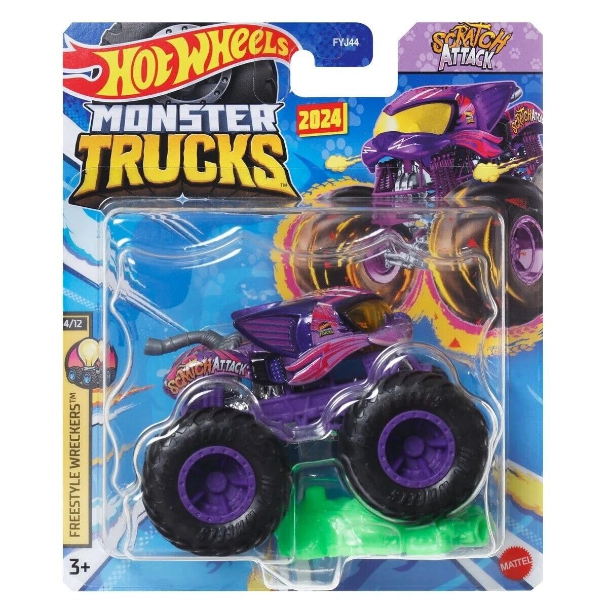 Hot Wheels Monster Truck - Scratch Attack