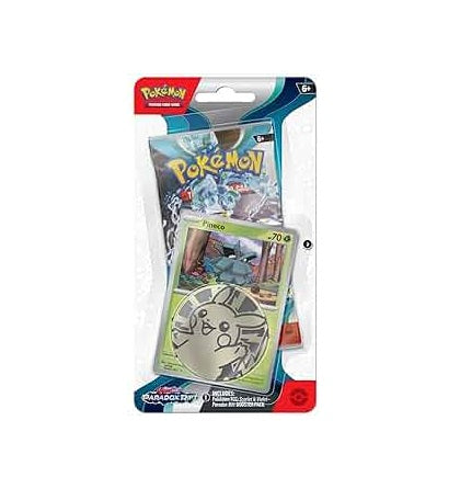 Pokemon Blister Paradox Rift Portada Pineco - Cartas en inglés