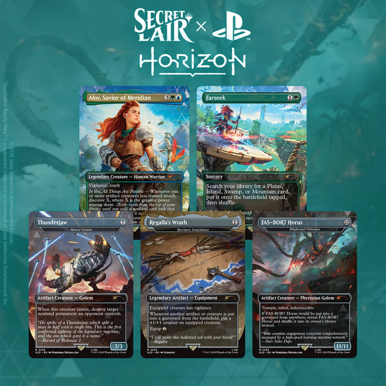 Secret Lair x Horizon into the forbidden west - Magic The Gathering