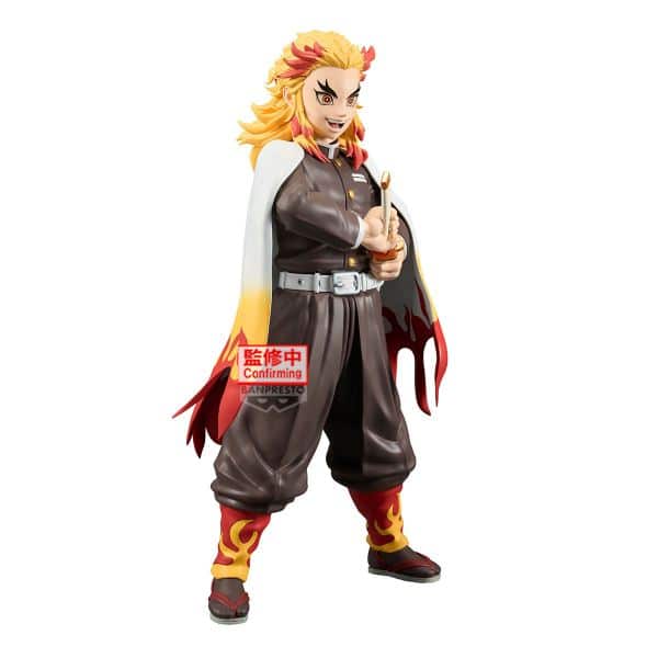 Figura Kyojuro Rengoku 24CM - Kimetsu no Yaiba - Guardianes de la Noche