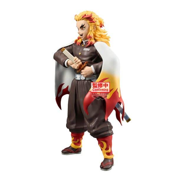 Figura Kyojuro Rengoku 24CM - Kimetsu no Yaiba - Guardianes de la Noche