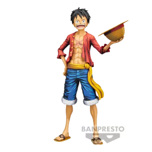 One Piece ! Figura Monkey D. Luffy Grandista Nero 28 Cm