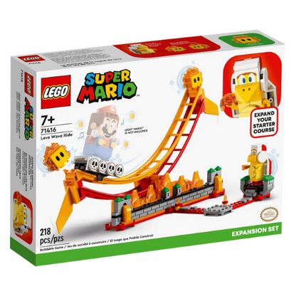 LEGO Super Mario Set de Expansión: Gran ola de lava - 71416