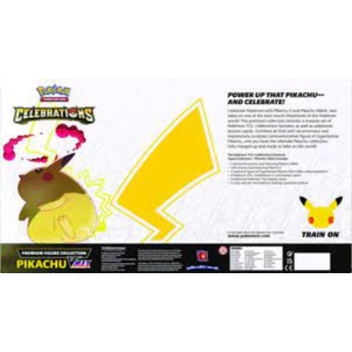 Caja cartas TCG Pokémon Celebrations Pikachu V Max - Inglés