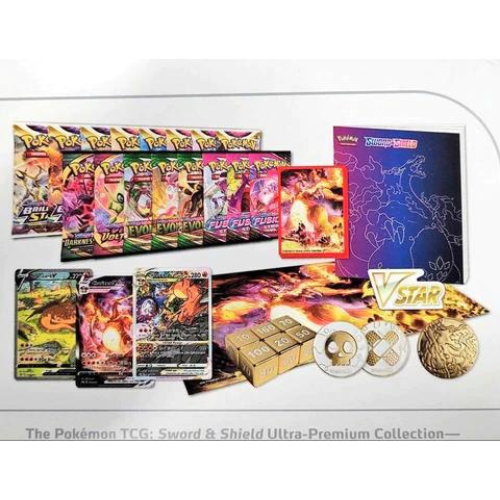 Pokémon TCG - Caja Ultra - Premium Collection Charizad Sword & Shield - INGLÉS