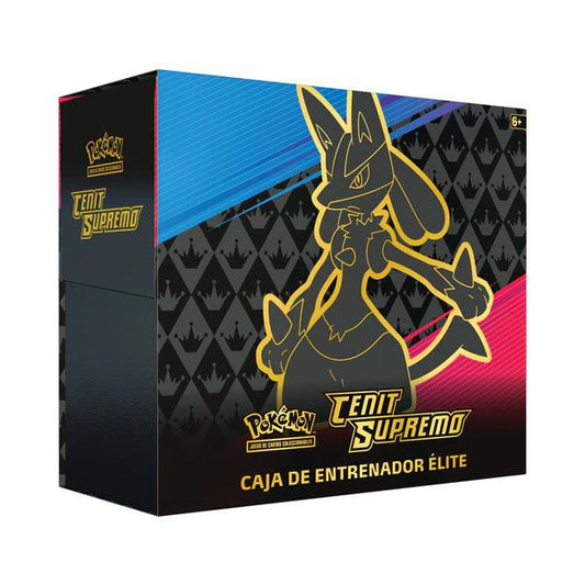 Caja Entrenador Elite Trainer Box Cénit Supremo - Castellano - Pokemon TCG