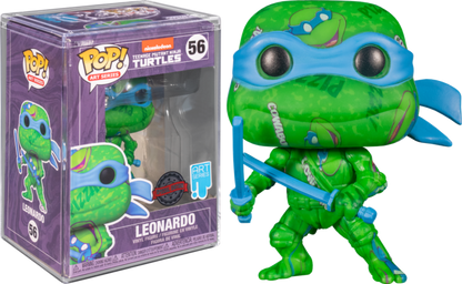 Funko POP! - Leonardo 56 - Tortugas Ninja - Special Edition Art Series