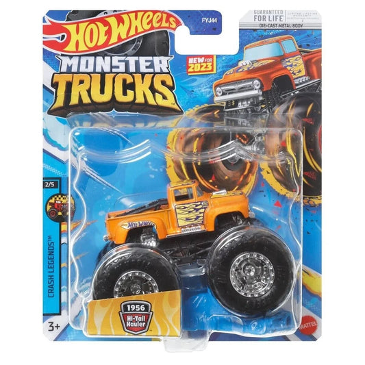 2023 Hot Wheels Monster Truck CRASH LEGENDS 1:64 Hi-Trail Hauler 1956 2/5