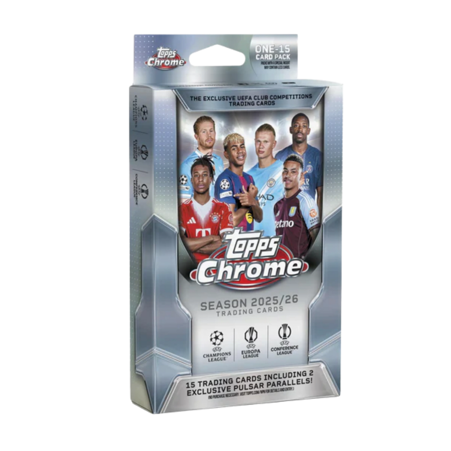 Hanger Box UCC Chrome 2025-26 - Topps Europe