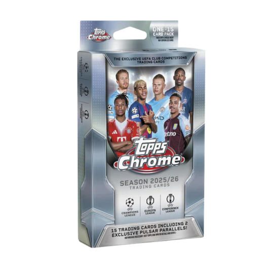 Hanger Box UCC Chrome 2025-26 - Topps Europe