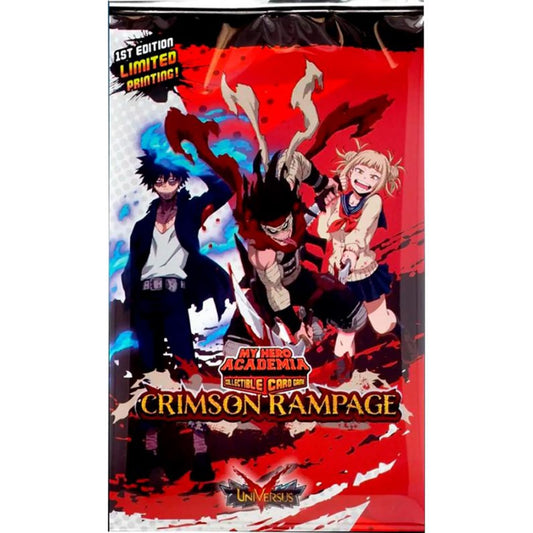 My Hero Academia TCG - Crimson Rampage 1st Edition