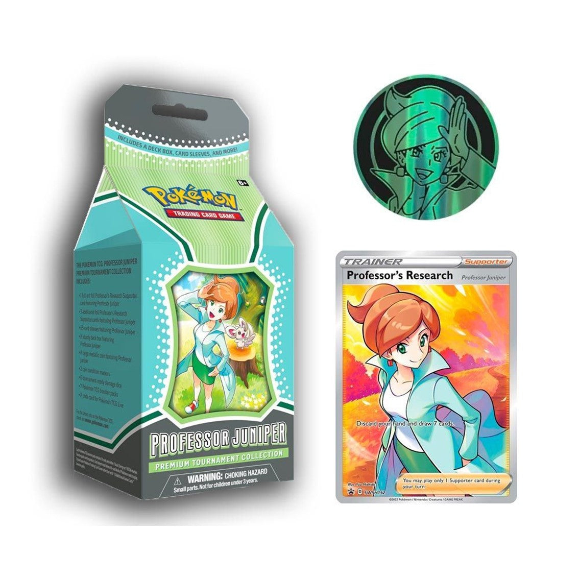 Pokémon TCG - Colección de Torneo Premium Professor Juniper - Inglés