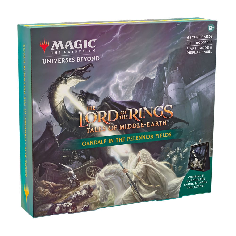 CAJA DE CARTAS MAGIC THE GATHERING LORD OF THE RINGS TALES OF MIDDLE EARTH CAJAS DE ESCENA - Inglés