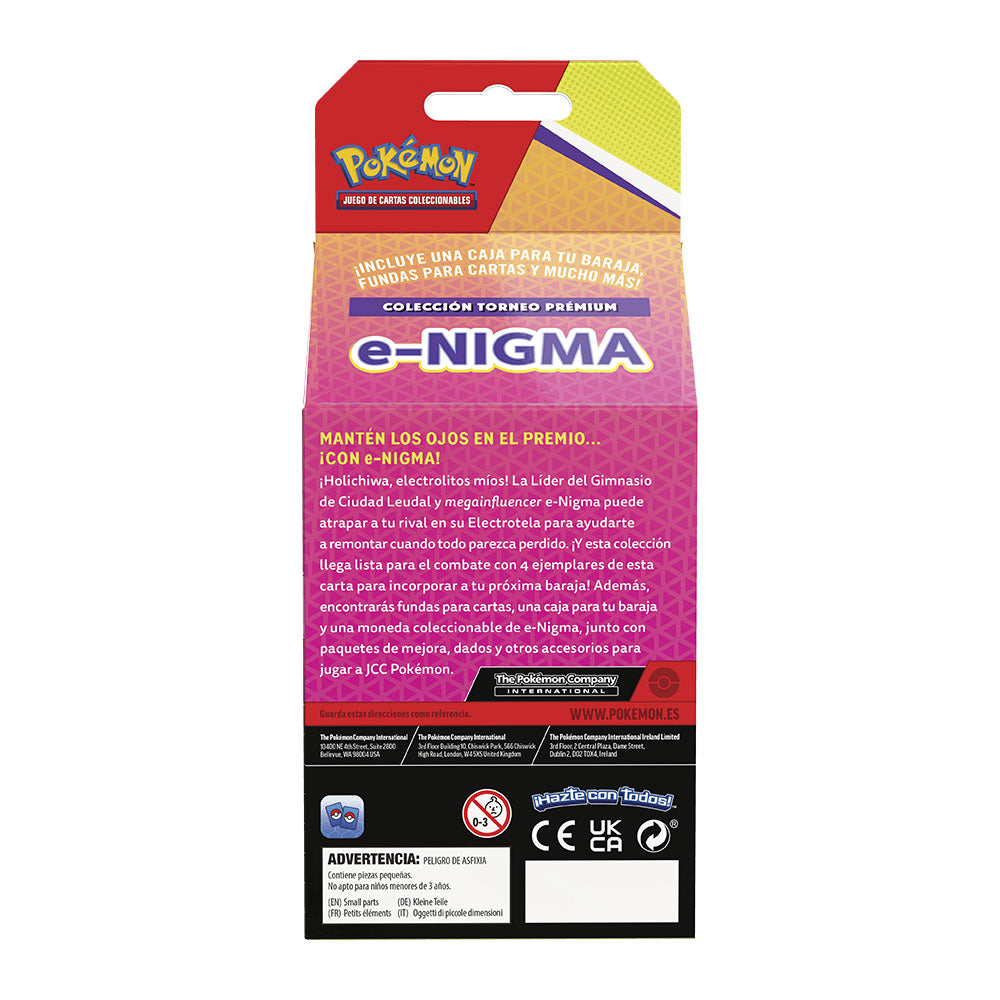 Pokémon TCG - Colección de Torneo Premium e-NIGMA - CASTELLANO