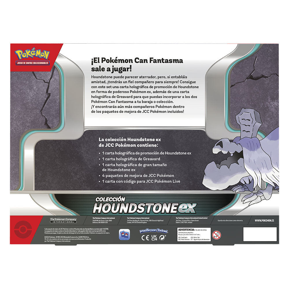 Caja Pokémon TCG Houndstone Ex Box - Castellano