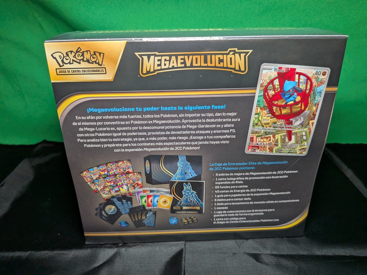 ETB - Caja entrenador élite Pokémon TCG - Megaevolución - castellano