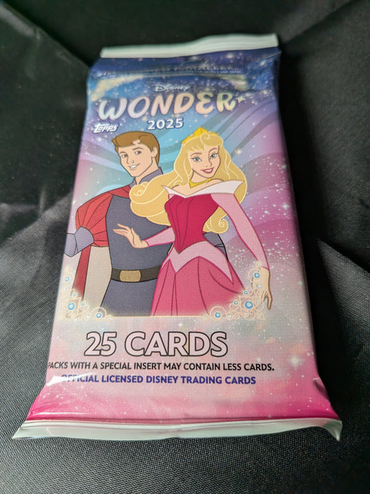 Sobre con 25 cartas Disney Wonder 2025 - TOPPS