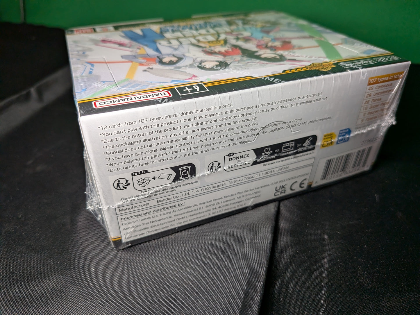 Digimon Card Game TCG - Cyber Eden BT-22 - Inglés