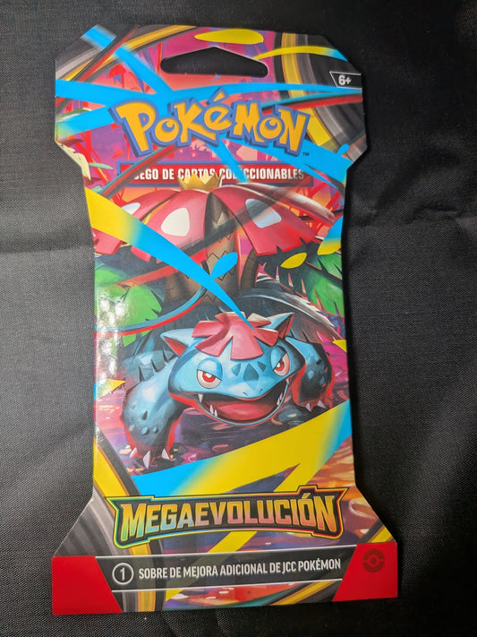 Blister con 1 sobre de Pokémon TCG - Megaevolución - Imagen 3