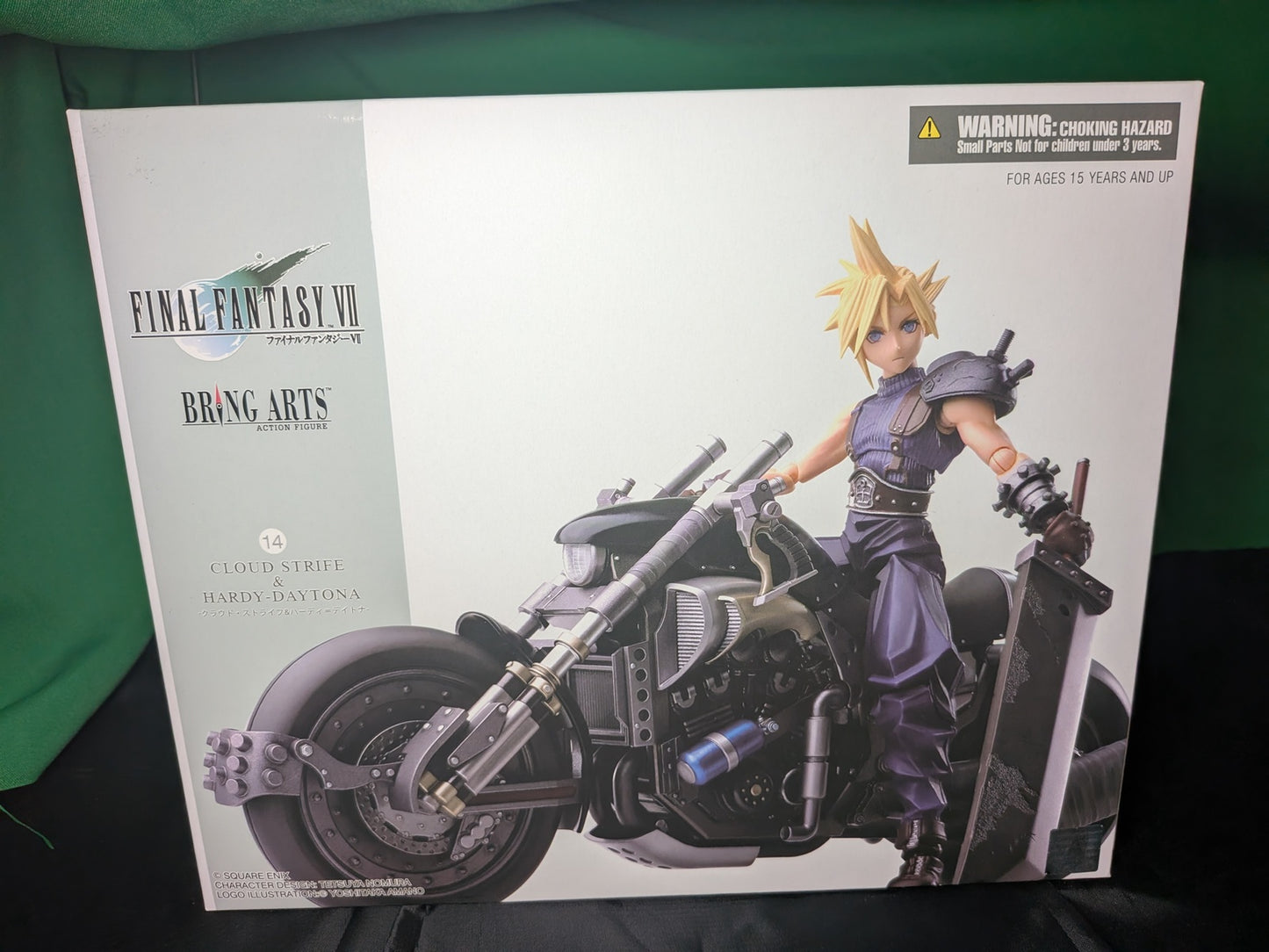 FIGURA FINAL FANTASY VII CLOUD & DAYTONA PLAY ART FIGURE