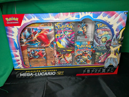 Pokémon TCG - Colección Figura ´Mega-Lucario EX - Castellano