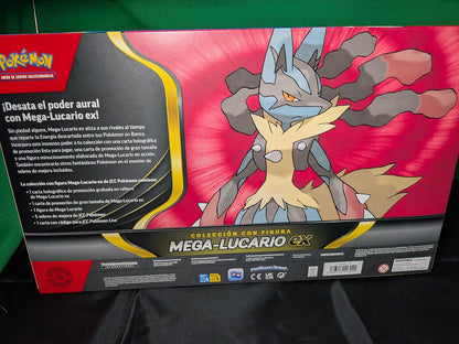 Pokémon TCG - Colección Figura ´Mega-Lucario EX - Castellano
