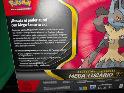 Pokémon TCG - Colección Figura ´Mega-Lucario EX - Castellano