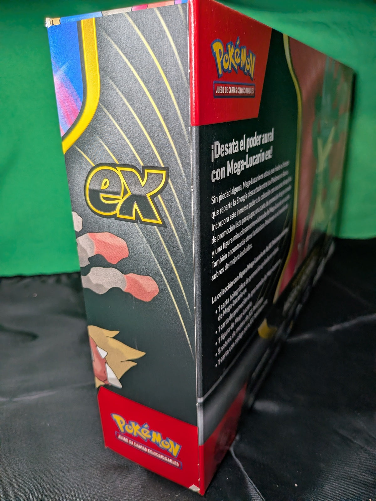 Pokémon TCG - Colección Figura ´Mega-Lucario EX - Castellano